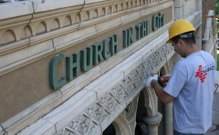 Church in the city, Milwaukee WI 2