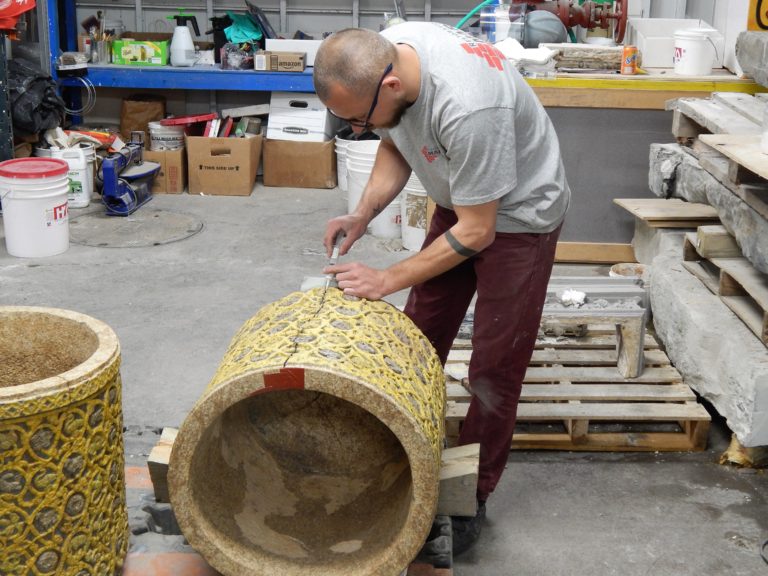 Terra Cotta Restoration_in progress