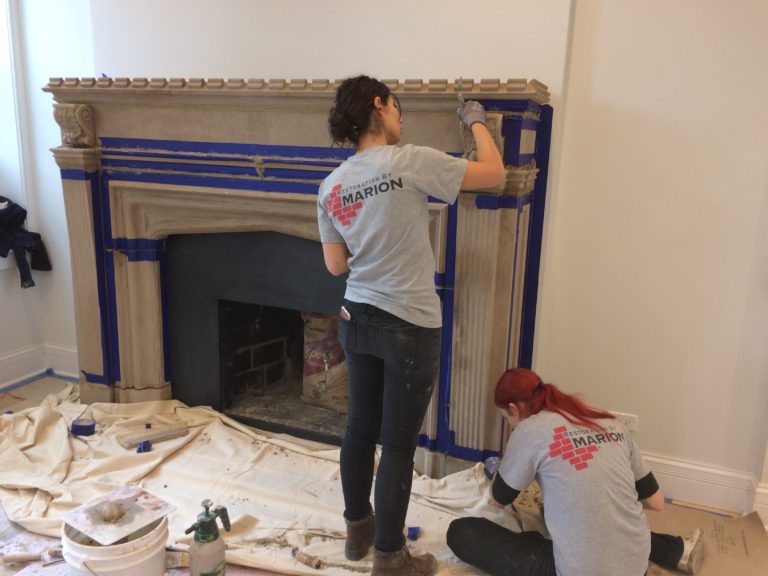 Fireplace restoration 1