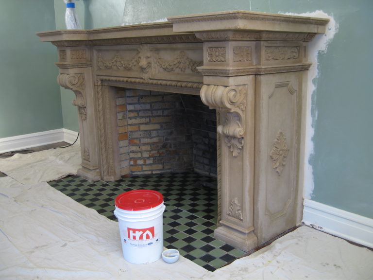 Fireplace restoration 4