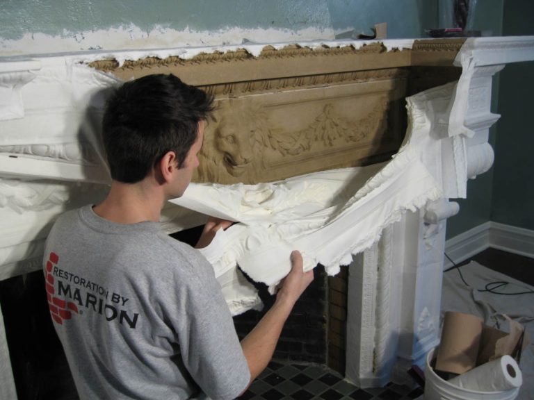 Fireplace restoration 2