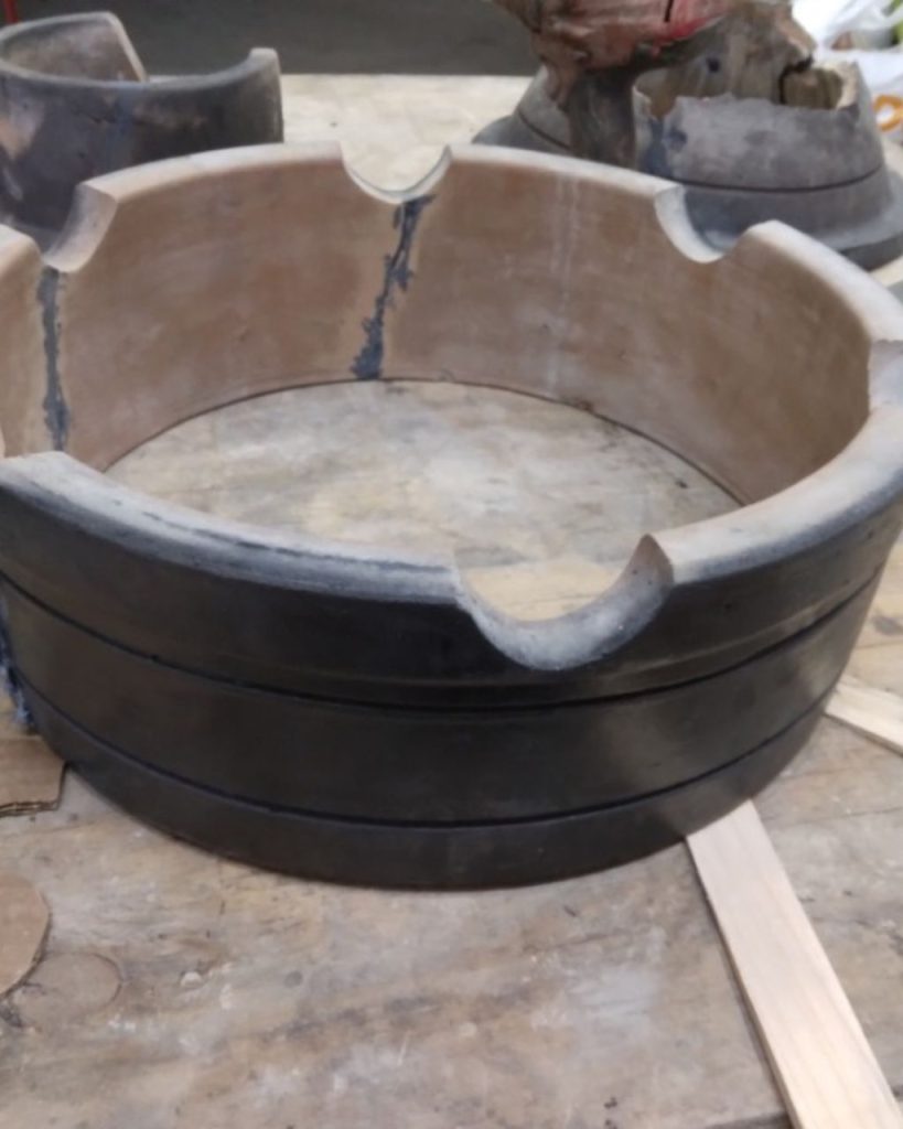 terracotta grill restoration process